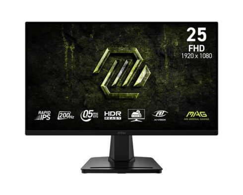 LCD Monitor MSI 24.5 ” 1920 x 1080 pixels Full HD Native aspect ratio 16:9 LCD Flat MAG256FE20