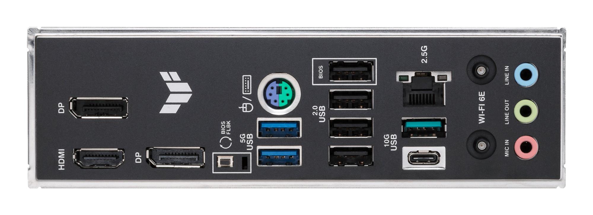 ae9e520f-2d42-4b3f-b6c9-01ac535603b6 Mainboard ASUS AMD B850 SAM5 Micro-ATX Memory DDR5 Memory slots 4 1xPCI-Express 4.0 1x 1xPCI-Express 4.0 16x 1xPCI-Express 5.0 16x 3xM.2 1xHDMI 2xDisplayPort 4xUSB 2.0 2xUSB 3.2 2xUSB-C 1xPS/2 1xRJ45 3xAudio port TUFGAMINGB850M-EWIFI