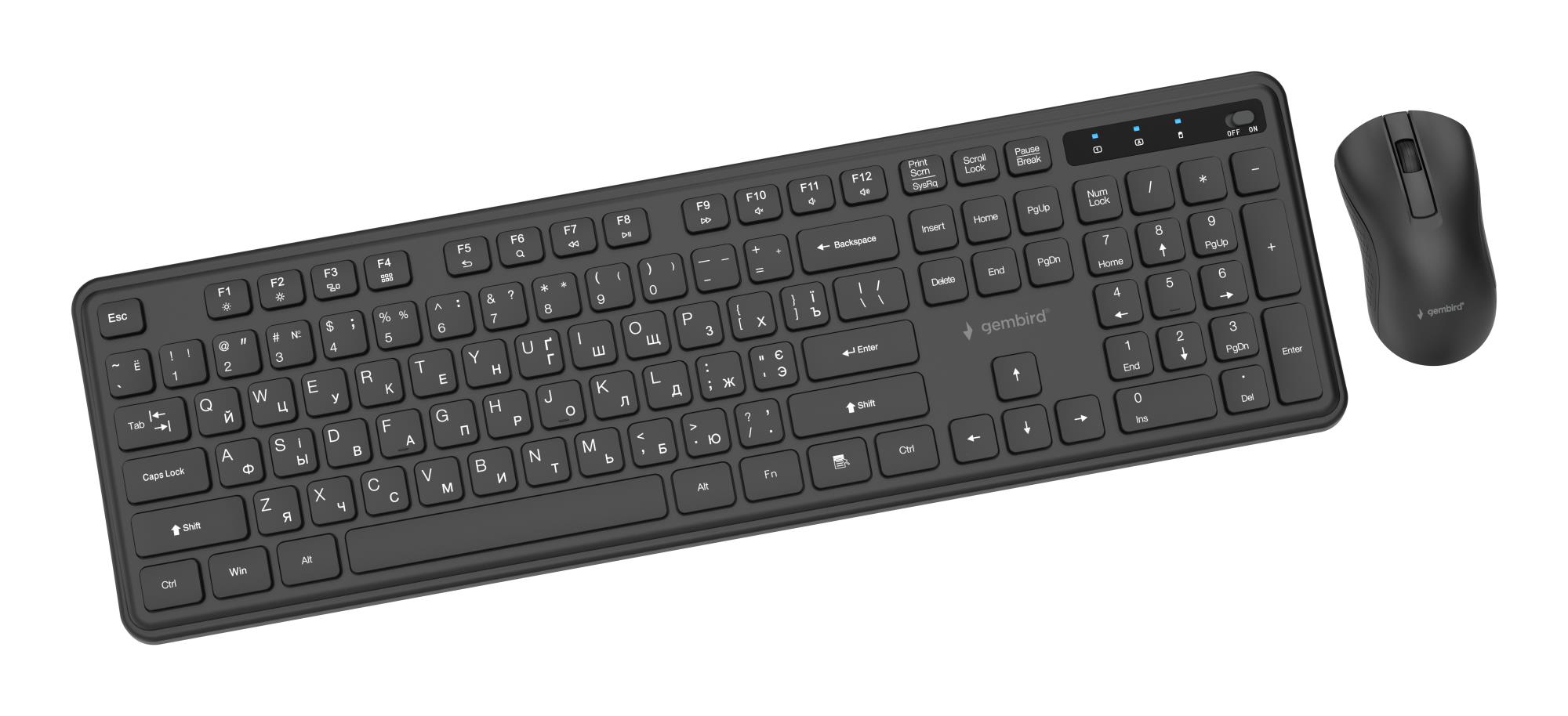 b3e4dd85-5c05-46e1-b344-d25974a6e426 KEYBOARD +MOUSE WRL CYRILLIC/BK KBS-WPS-01-CYRL GEMBIRD