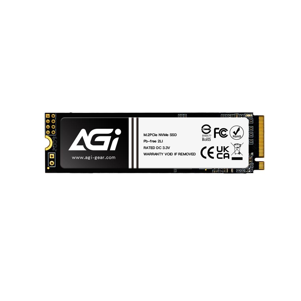 bba8e00e-bdb4-4824-9ad4-7531eb28d258 SSD AGI 300xTBW rating MTBF 1600000 h Read speed 3000 MB/s Write speed 1400 MB/s NVMe Yes PCI Express 3.0 M.2 512 GB AGI512GIMAI298-CB