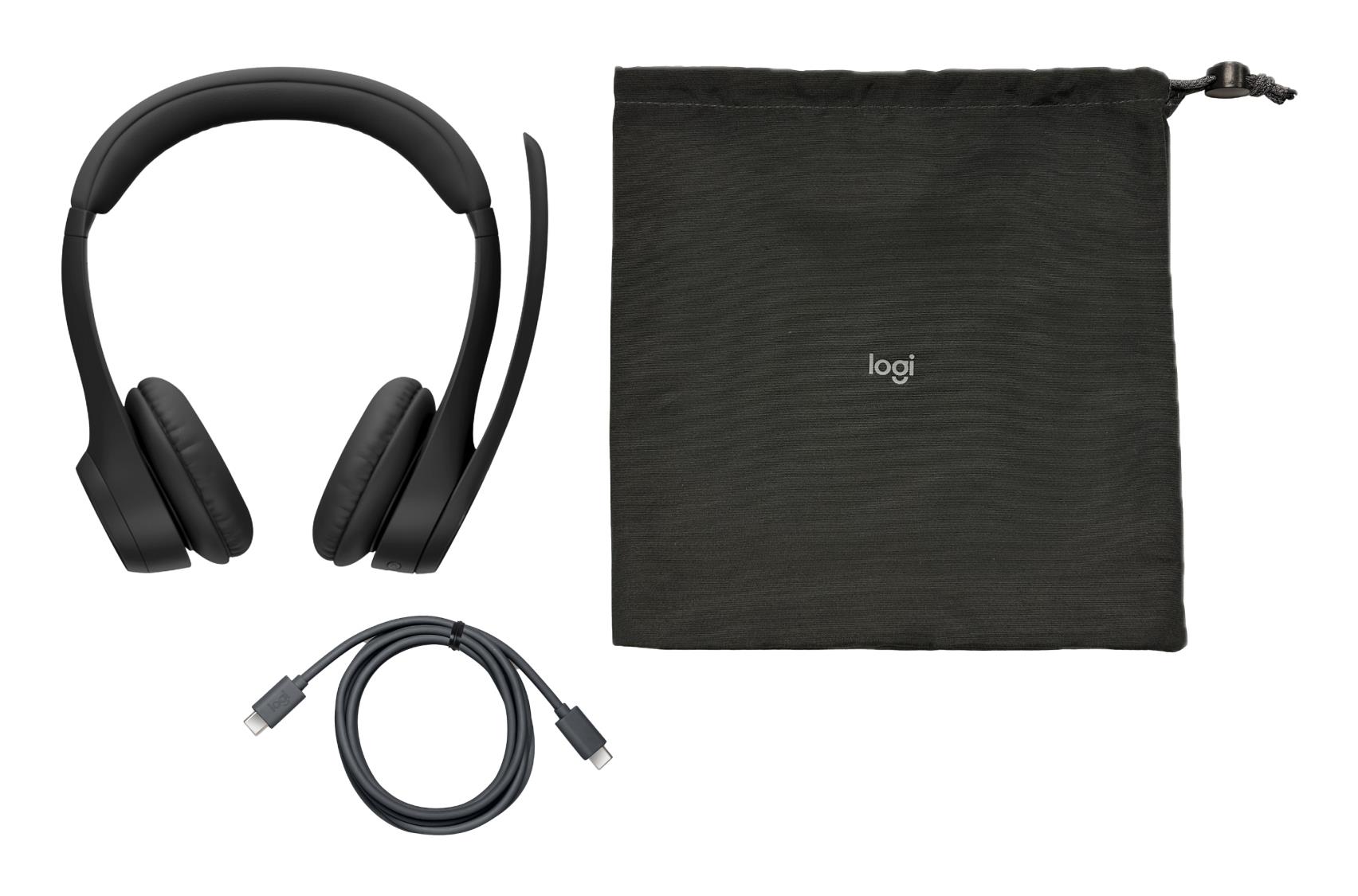 bcf60a9a-6e97-427a-8b32-4e3c19952635 HEADSET ZONE 305/MIDN/BLACK 981-001458 LOGITECH