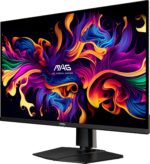 Monitor MSI 31.5″ Gaming Panel QD-OLED 3840×2160 16:9 165Hz 0.03 ms Swivel Pivot Height adjustable Tilt Colour Black MAG321UPQD-OLED