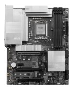 Mainboard MSI Intel Z890 LGA1851 ATX Memory DDR5 Memory slots 4 1xPCI-Express 4.0 1x 2xPCI-Express 4.0 4x 1xPCI-Express 5.0 16x 4xM.2 1xHDMI 1xDisplayPort 4xUSB 2.0 3xUSB 3.2 1xUSB-C 1xUSB-C w/Thunderbolt 1xPS/2 1xRJ45 3xAudio port PROZ890-PWIFI