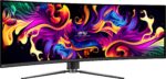 Monitor MSI 49 ” 5120 x 1440 pixels Dual QHD Native aspect ratio 32:9 QD-OLED Curved MPG491CQPXQD-OLED