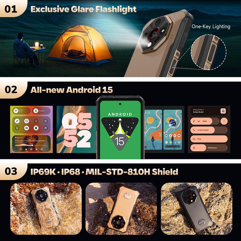 c4513b6b-2840-4b13-92f9-0d4113ec0fb9 MOBILE PHONE ARMOR X16/6/128GB SAND DUNE ULEFONE