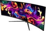 Monitor MSI 49 ” 5120 x 1440 pixels Dual QHD Native aspect ratio 32:9 QD-OLED Curved MPG491CQPXQD-OLED