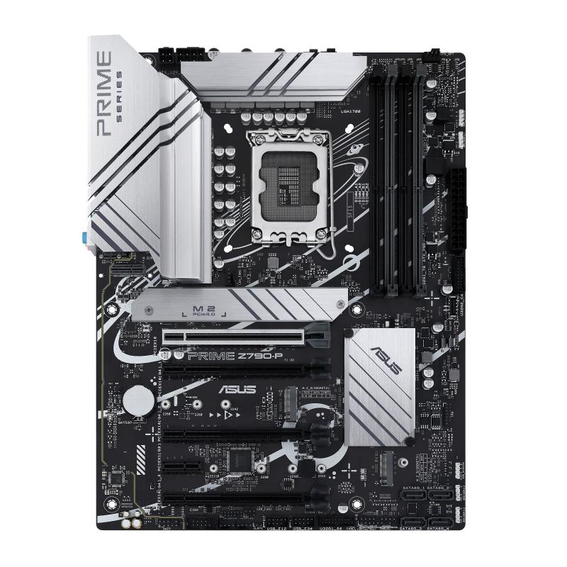 cecd5f42-a64c-447e-8820-3fa3dcd0439f Mainboard ASUS Intel Z790 LGA1700 ATX Memory DDR5 Memory slots 4 1xPCI-Express 3.0 1x 3xPCI-Express 4.0 16x 1xPCI-Express 5.0 16x 3xM.2 1xHDMI 1xDisplayPort 4xUSB 2.0 3xUSB 3.2 1xUSB-C 1xPS/2 1xRJ45 3xAudio port PRIMEZ790-P