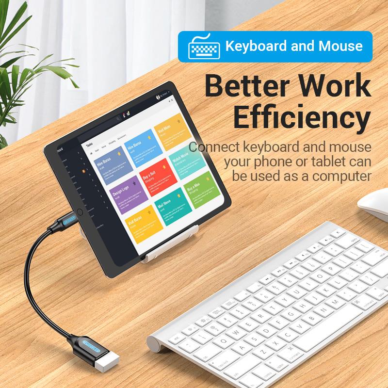 dbda5642-711c-4369-81b7-8c0b7f2aad6c CABLE USB3.1C MALE TO A FEMALE/0.15M BLACK CCVBB VENTION