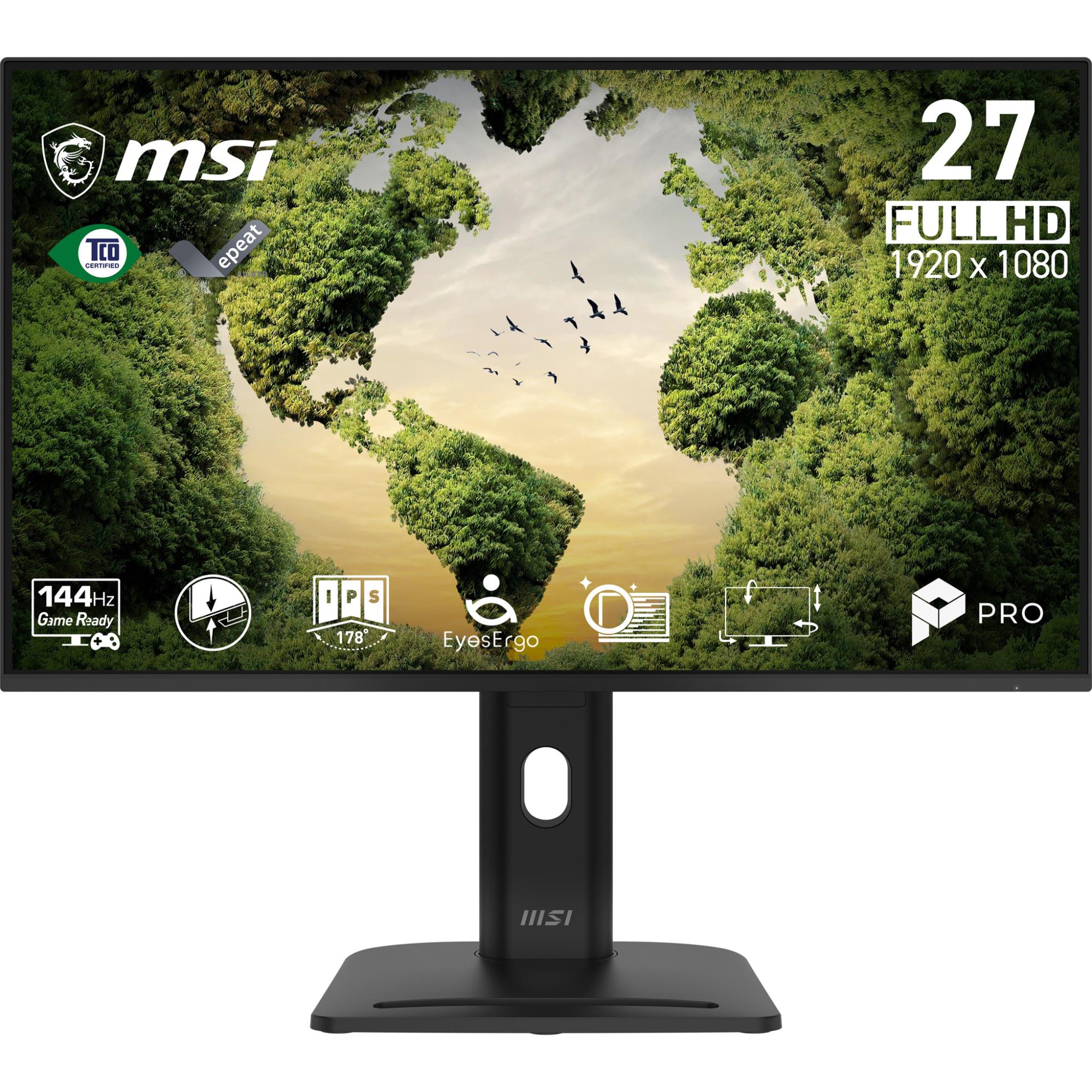 dc11ba98-bfa7-4cbe-b11b-8b76c73d6922 LCD Monitor MSI 27 ” 1920 x 1080 pixels Full HD Native aspect ratio 16:9 LCD Flat PROMP275PGNE14
