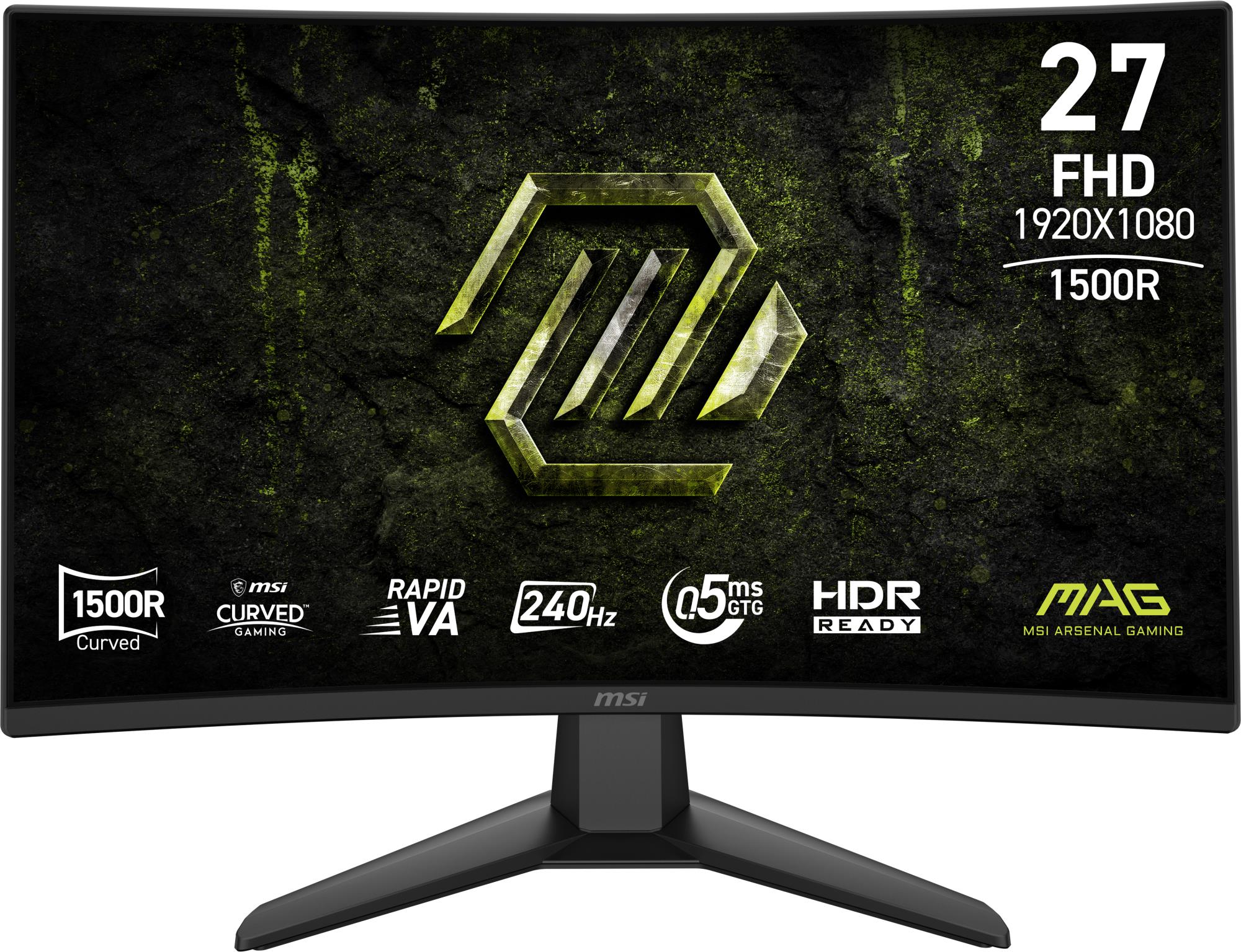 dd69ac27-eaff-402e-ad0f-4f49c0b74034 LCD Monitor MSI 27 ” 1920 x 1080 pixels Full HD Native aspect ratio 16:9 Curved MAG274CFX24