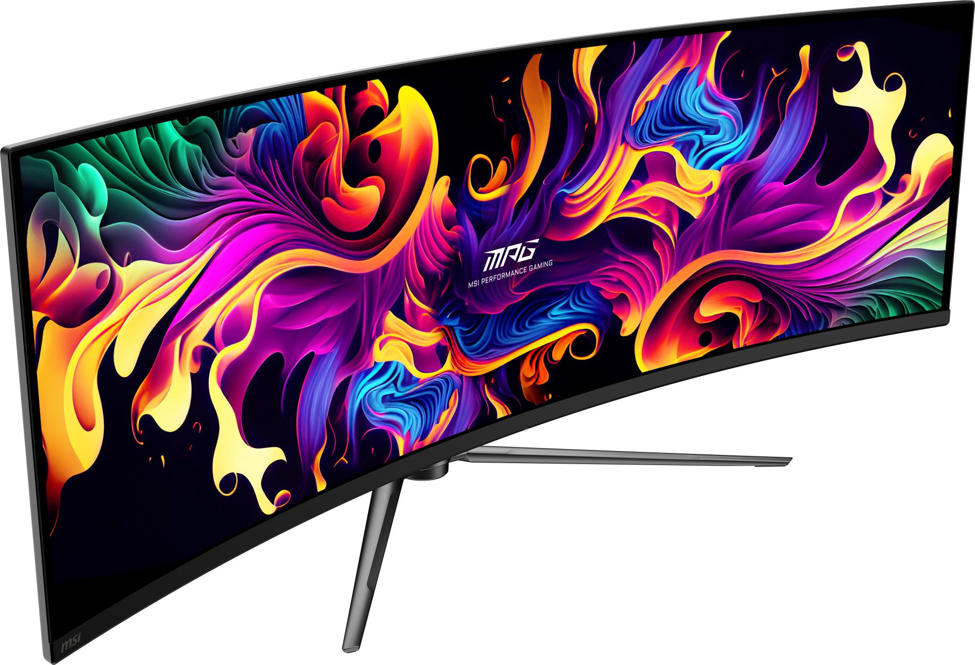 de1adcfb-99f7-41b8-bf10-5046e3563b99 Monitor MSI 49 ” 5120 x 1440 pixels Dual QHD Native aspect ratio 32:9 QD-OLED Curved MPG491CQPXQD-OLED