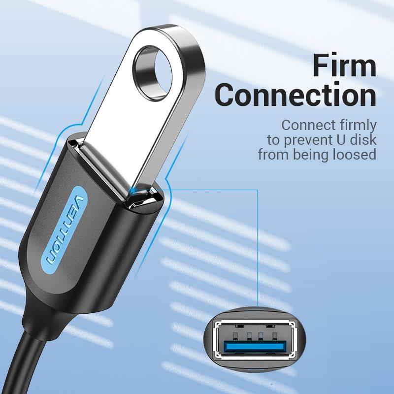 ec4c4649-492b-414f-ab38-7809b185627e CABLE USB3.1C MALE TO A FEMALE/0.15M BLACK CCVBB VENTION