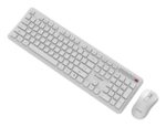KEYBOARD +MOUSE WRL ENG/WH KBS-WPS-01-W GEMBIRD