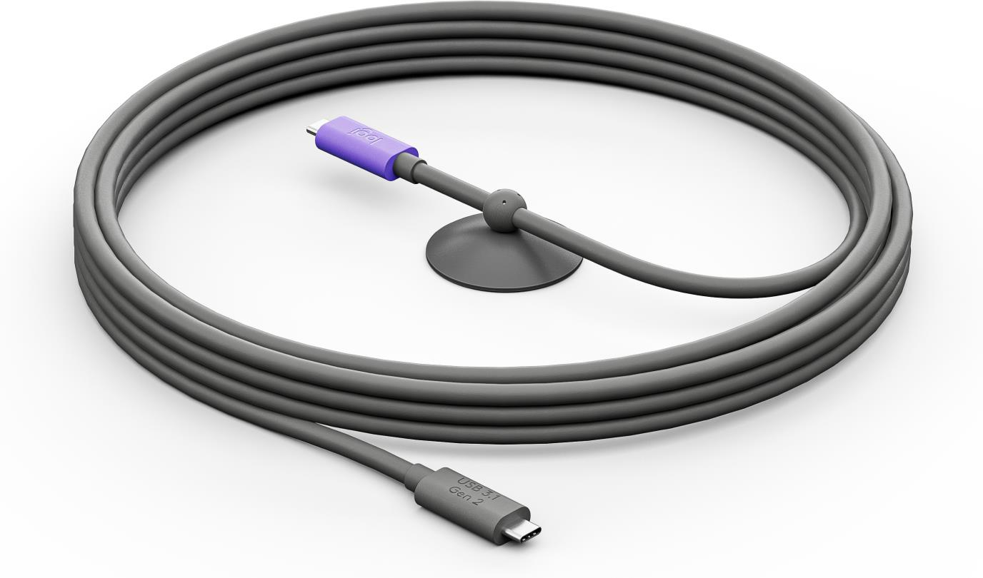f3cc5664-b709-477b-82f8-48db48666e31 CABLE USB-C EXTENSION 5M/ACTIVE 952-000195 LOGITECH