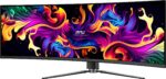 Monitor MSI 49 ” 5120 x 1440 pixels Dual QHD Native aspect ratio 32:9 QD-OLED Curved MPG491CQPXQD-OLED