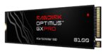 SSD SANDISK 600xTBW rating MTBF 1750000 h Read speed 14900 MB/s Write speed 11000 MB/s NVMe Yes PCI Express 5.0 M.2 1000 GB SDSP82100TAN-000E0