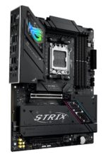 Mainboard ASUS AMD B850 SAM5 ATX Memory DDR5 Memory slots 4 1xPCI-Express 4.0 16x 1xPCI-Express 5.0 16x 4xM.2 1xHDMI 1xDisplayPort 12xUSB 2.0 3xUSB-C 1xUSB-C w/Thunderbolt 1xOptical S/PDIF 1xRJ45 2xAudio port STRIXB850-FGAMINGWIFI