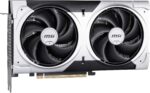 Graphics Card MSI NVIDIA GeForce RTX 5060 Ti 8 GB GDDR7 128 bit PCIE 5.0 16x Dual Slot Fansink 1xHDMI 3xDisplayPort 5060TI8GVENTUS2XOCPL