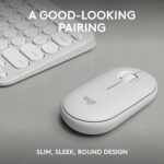 KEYBOARD +MOUSE COMBO PEBBLE 2/WHITE 920-012240 LOGITECH