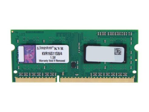Kingston ValueRAM 4GB DDR3-1600 SO-DIMM (KVR16S11/4) (Atnaujinta)