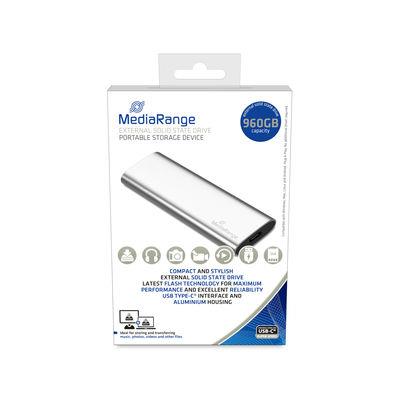 21e0d323-5f61-4f7a-9fe6-15d30be02888 External SSD MEDIARANGE Read speed 450 MB/s Write speed 420 MB/s Form factor M.2 NVMe Yes 900 GB MR1103