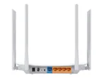 TP-LINK   Router   Archer C50   802.11ac   300+867 Mbit/s   10/100 Mbit/s   Ethernet LAN (RJ-45) ports 4   Mesh Support No   MU-MiMO No   No mobile broadband   Antenna type 2xExternal