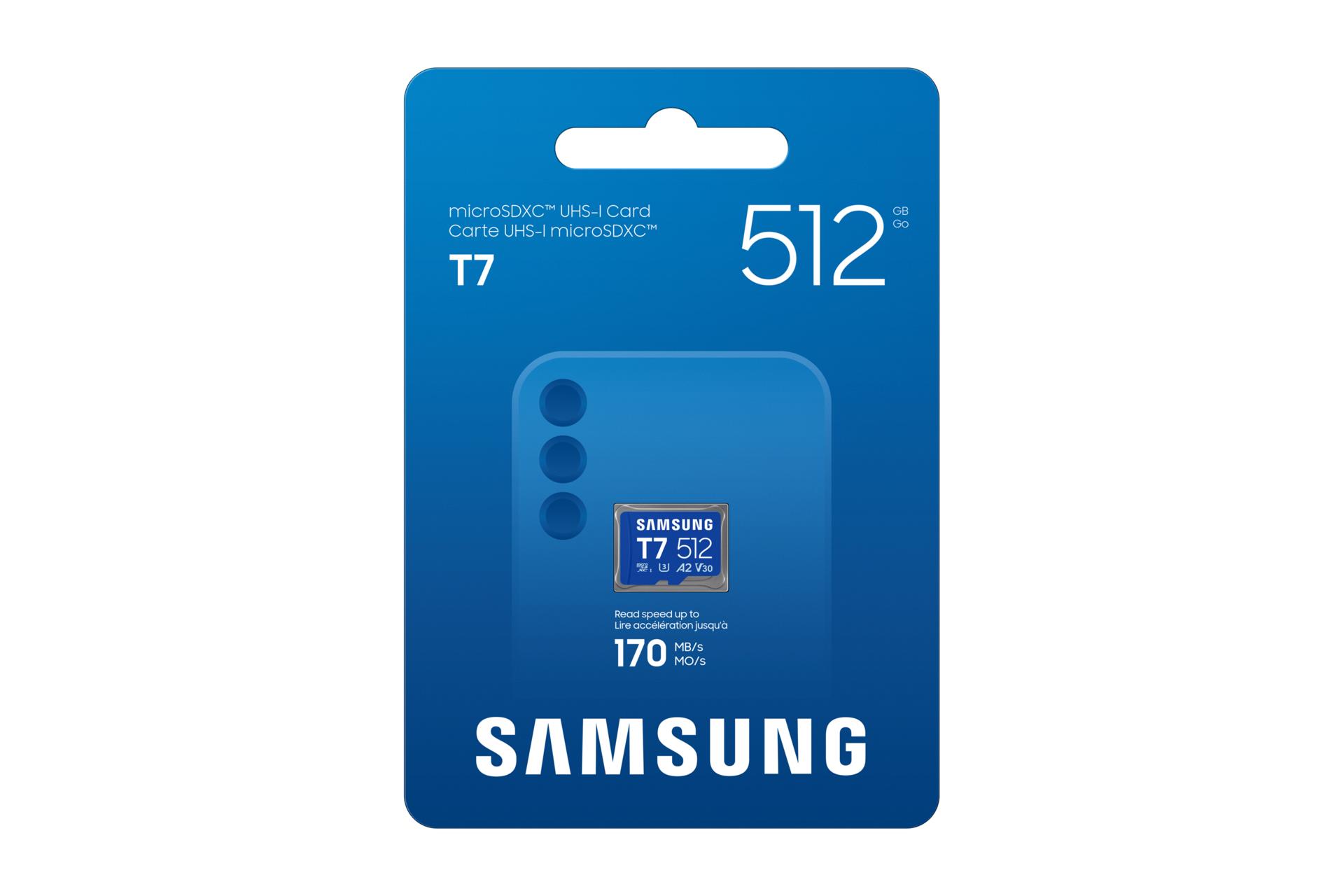 316d3fd9-5ea8-4f1c-9039-d2a8511f61a7 MEMORY MICRO SDXC T7 512GB/V30 MB-MB512T/WW SAMSUNG