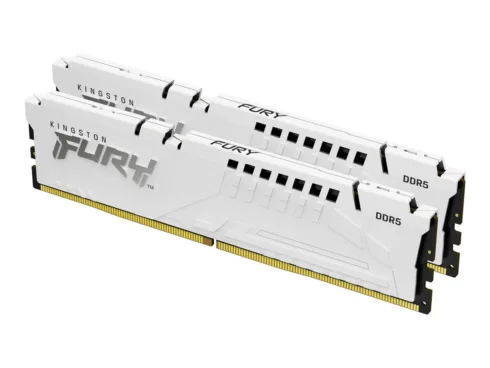 Kingston KF560C30BWEK2-32 32GB 6000MT/s DDR5 CL30 DIMM (Kit of 2) FURY Beast White EXPO   Kingston