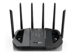 Asus   Dual Band WiFi 7 Extendable Gaming Router   TUF Gaming BE6500   802.11be   6500 Mbit/s   Ethernet LAN (RJ-45) ports 4   Mesh Support Yes   MU-MiMO Yes   Antenna type External fixed   1