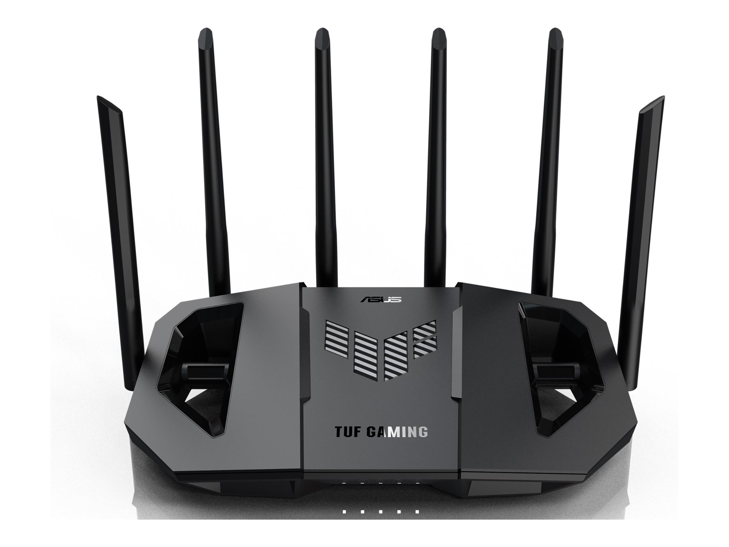 451217-90ig0920-mo9c00-4711387546321-0.webp Asus Dual Band WiFi 7 Extendable Gaming Router TUF Gaming BE6500 802.11be 6500 Mbit/s Ethernet LAN (RJ-45) ports 4 Mesh Support Yes MU-MiMO Yes Antenna type External fixed 1