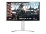 LG   27UP650K-W   27 ”   IPS   UHD   16:9   60 Hz   5 ms   3840 x 2160 pixels   400 cd/m²   HDMI ports quantity 2