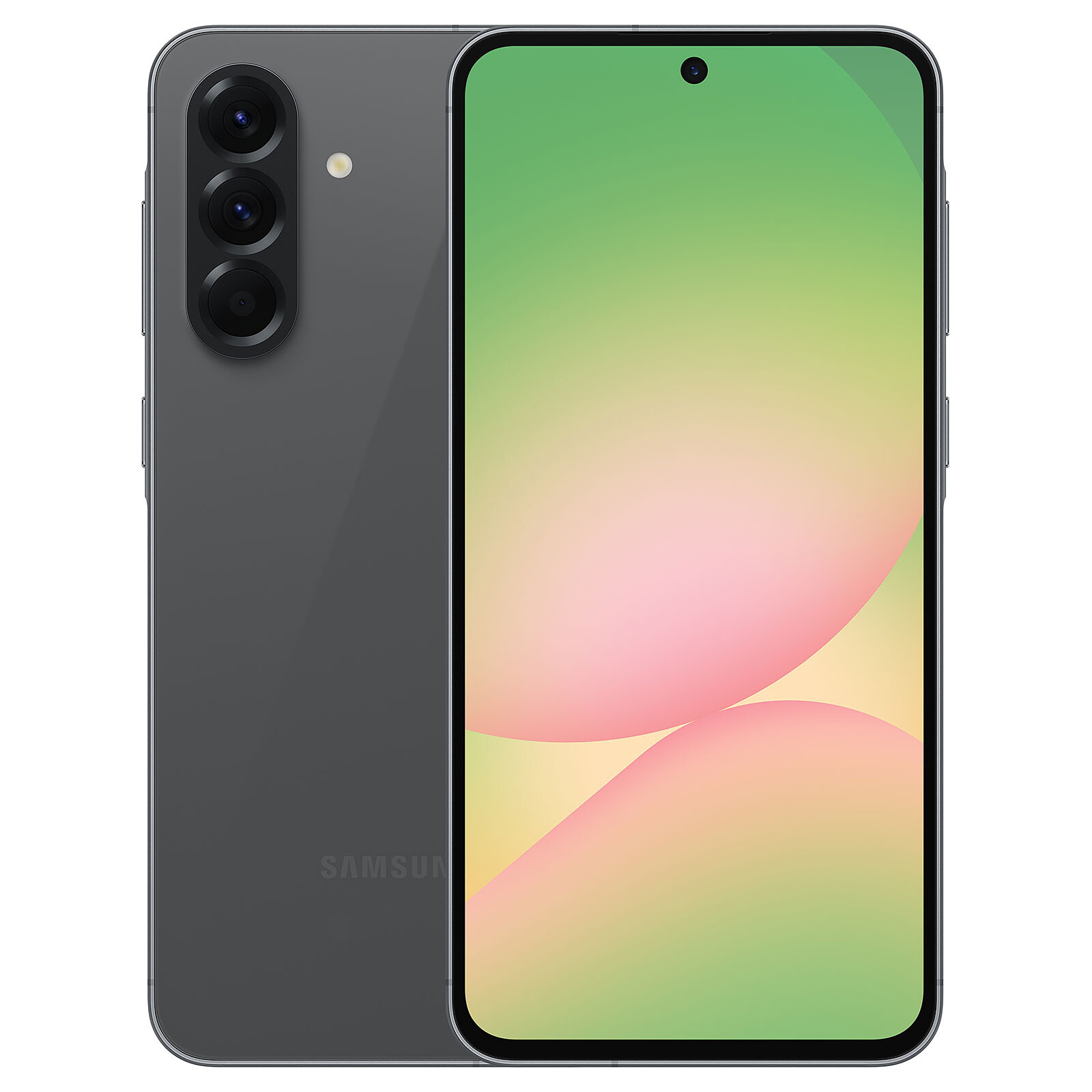 480092-sm-a56-graphite-128-8806097293323-0.webp Samsung Galaxy A56 Enterprise Edition Graphite 6.7 ” Super AMOLED 1080 x 2340 pixels Internal RAM 8 GB 128 GB Dual SIM 5G Main camera resolution 50 MP Secondary camera resolution 12 MP Android 15