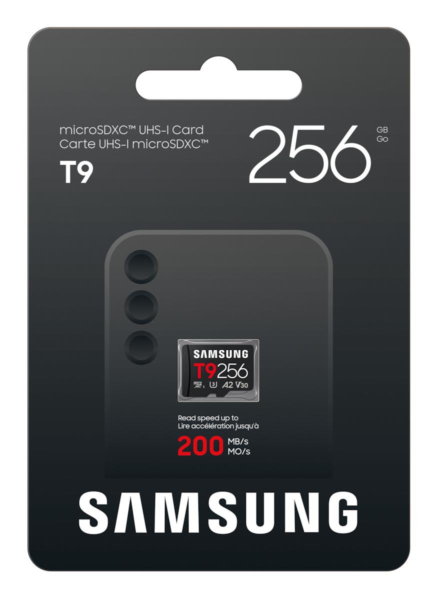4dcfa11c-2b12-4238-8d07-33525587ab48 MEMORY MICRO SDXC T9 256GB/V30 MB-MH256T/WW SAMSUNG