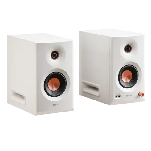 Edifier MR5 Tri-amped Studio Monitor Speakers, White