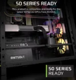 Corsair Fully Modular ATX Power Supply (EU)   RM750x SHIFT   750 W   Black
