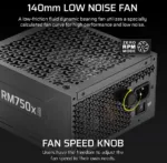 Corsair Fully Modular ATX Power Supply (EU)   RM750x SHIFT   750 W   Black