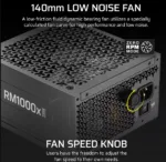 Corsair Fully Modular ATX Power Supply (EU)   RM1000x SHIFT   1000 W   Black