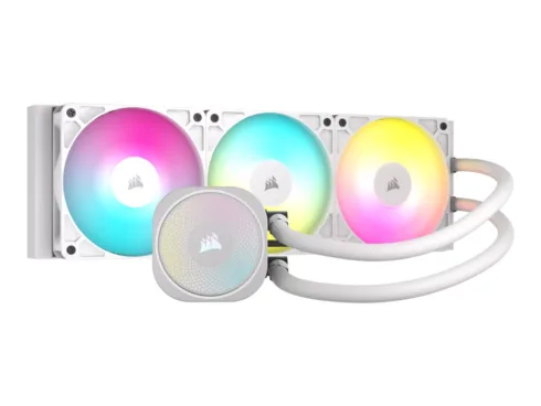 Corsair Liquid CPU Cooler   360 RS ARGB   White