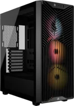Corsair PC Case   3200D RS   Black   Mid-Tower