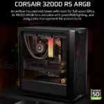 Corsair PC Case   3200D RS   Black   Mid-Tower