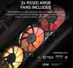 Corsair PC Case   3200D RS   Black   Mid-Tower