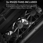 Corsair PC Case   3200D RS   Black   Mid-Tower