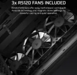Corsair PC Case   3200D RS   Smoke   Mid-Tower