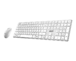 MSI FORGE K210 WIRELESS COMBO WHITE US   Keyboard and Mouse Set   Wireless   Mouse included   US   White