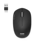 PORT CONNECT Mouse   Collection II   Wireless   2.4 GHz   Black