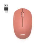 PORT CONNECT Mouse   Collection II   Wireless   2.4 GHz   Orange