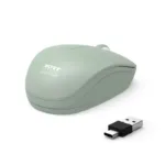 PORT CONNECT Mouse   Collection II   Wireless   2.4 GHz   Vert Olive
