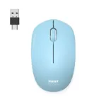 PORT CONNECT Mouse   Collection II   Wireless   2.4 GHz   Pastel Blue