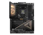 MSI MEG X870E ACE MAX   Processor family AMD   Processor socket AM5   DDR5   Supported hard disk drive interfaces SATA, M.2   Number of SATA connectors 4