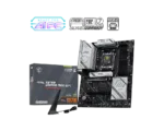 MSI MAG X870E GAMING MAX WIFI   Processor family AMD   Processor socket AM5   DDR5   Supported hard disk drive interfaces SATA, M.2   Number of SATA connectors 4